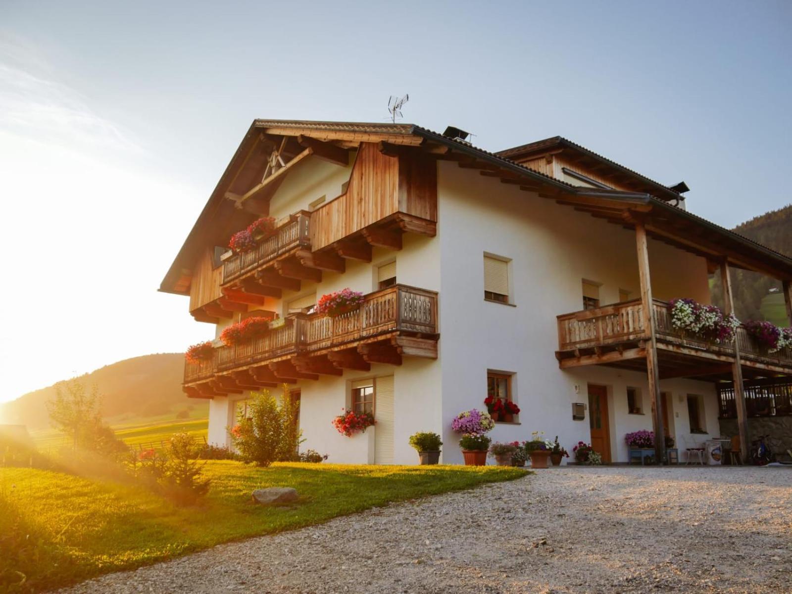 Vila Peterlan Hof Toblach Exteriér fotografie