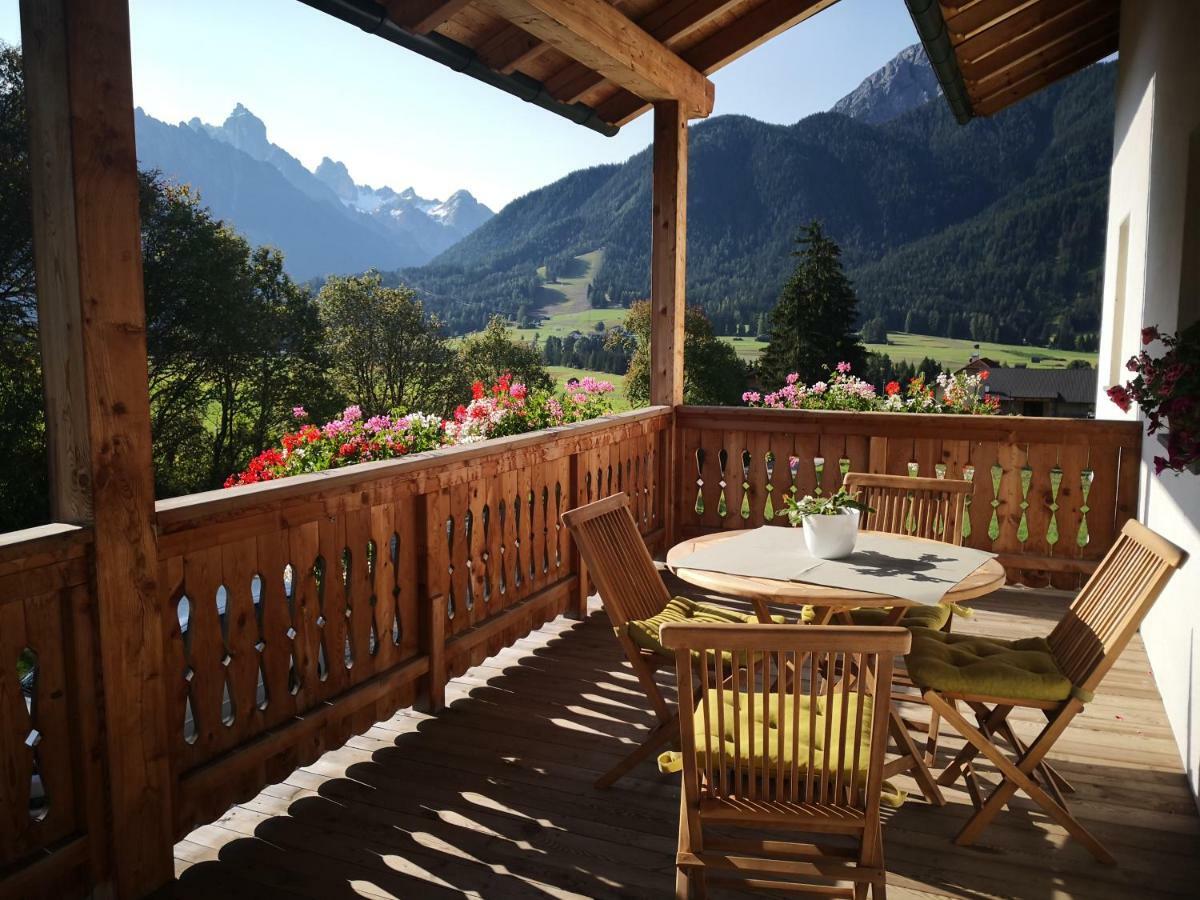 Vila Peterlan Hof Toblach Exteriér fotografie