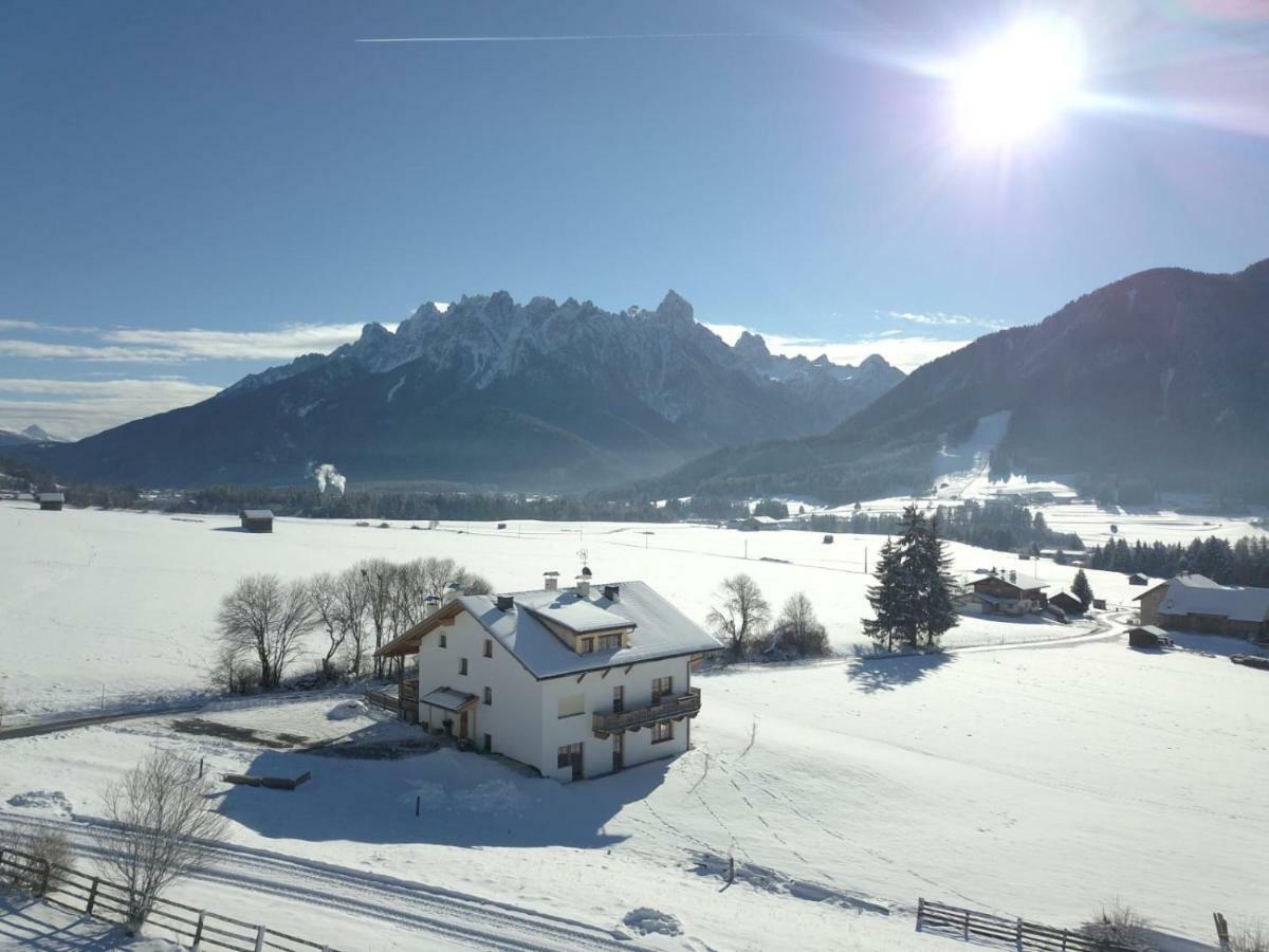 Vila Peterlan Hof Toblach Exteriér fotografie