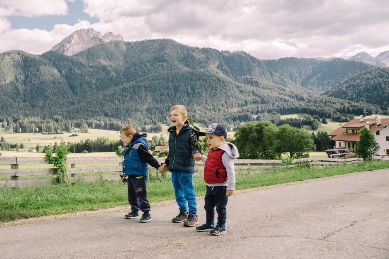 Vila Peterlan Hof Toblach Exteriér fotografie